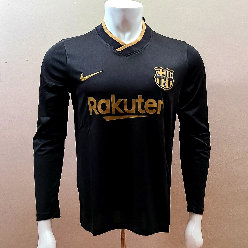 Barcelona long sleeve third fan jersey